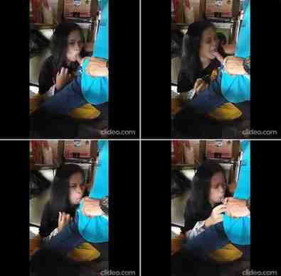 Background nonton video viral Bocil Penjaga Warung Digenjot Kurir Paket